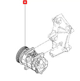 Fluence Klima Kompresörü Şema